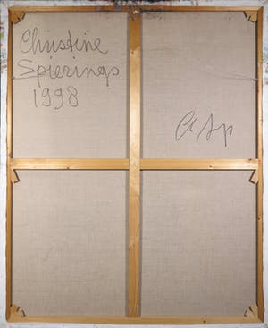 Christine Spierings - Olieverf op doek, Z.t. Naakt (Groot) kopen? Bied vanaf 1!