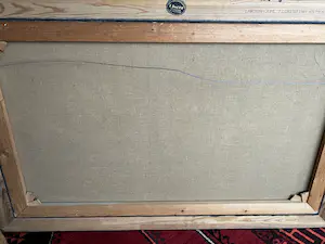 Marius de Jongere - Een van zijn laatste werken uit 1977. Platbodems op de plassen. kopen? Bied vanaf 850!