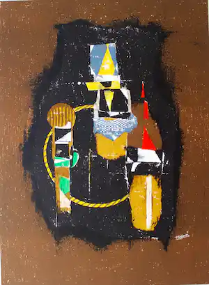 Johnny Friedländer - Lithographie in Farbe - signiert verkauft für € 50!