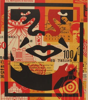 Shepard Fairey - OBEY FACE COLLAGE kopen? Bied vanaf 1!