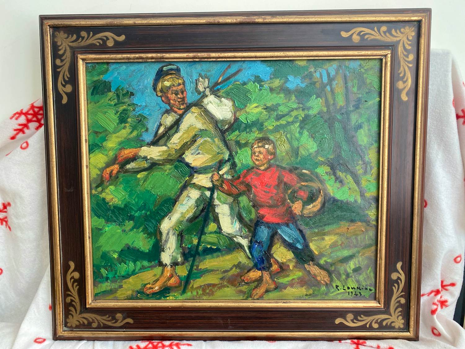 Rostislas Loukine - Russische boerenfamilie in het bos kopen? Bied vanaf 499!