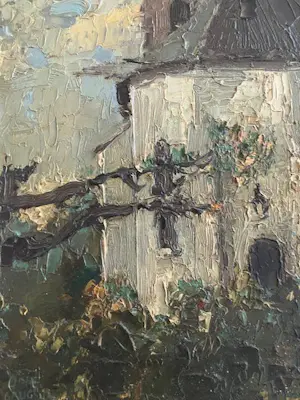 Johannes Elsinga - witte kerkje Neerbosch (1942) kopen? Bied vanaf 379!