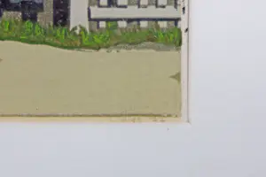 Johan Timmers - Zeefdruk op papier, Wales 1977 - Ingelijst kopen? Bied vanaf 35!