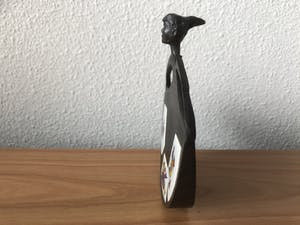 Corry Ammerlaan - Heel apart beeldje - Dame met wijde rok of jurk" kopen? Bied vanaf 10!