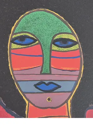 Corneille - litho 82/200 - gesigneerd rechtsonder en '89 (groot) kopen? Bied vanaf 625!