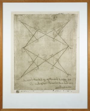 Anton Heyboer - Ets, Zonder titel - Ingelijst kopen? Bied vanaf 500!