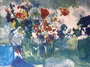 Kees Verwey - Stilleven bloemen verkocht voor € 125!