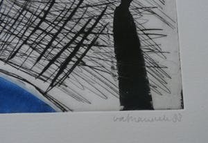 Anneke van der Mandele - Ets - 1988 kopen? Bied vanaf 50!