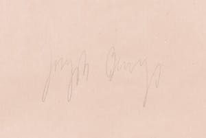 Joseph Beuys - Gesigneerde postkast en papieren tas, Gut Gekauft Gern Gekauft - Ingelijst kopen? Bied vanaf 1!