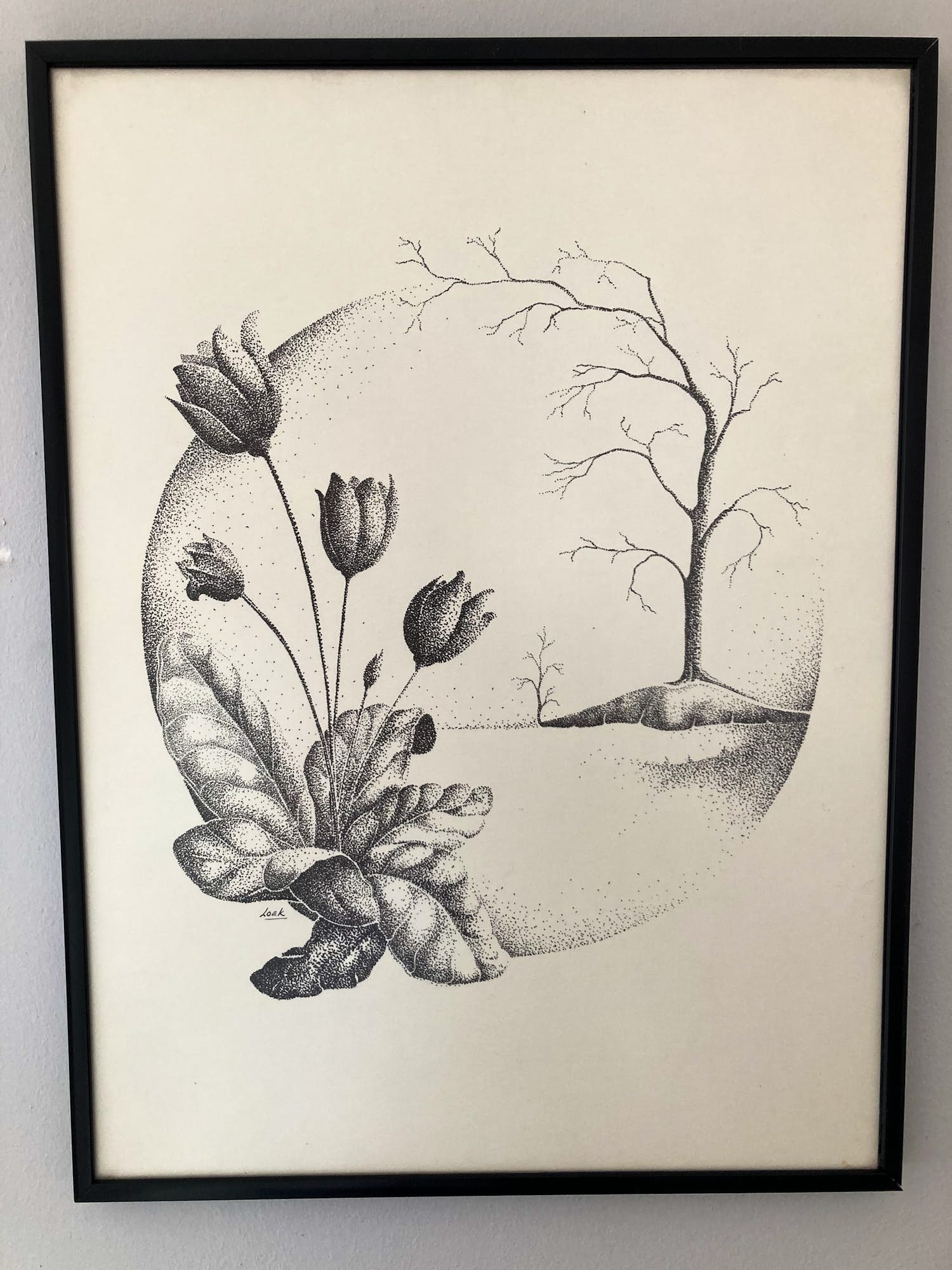 Loek Bosman - Botanische afbeelding kopen? Bied vanaf 50!