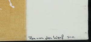 Ron van der Werf - Zeefdruk op papier gelijmd op canvas, Symfonie I (met ophangsysteem) kopen? Bied vanaf 1!