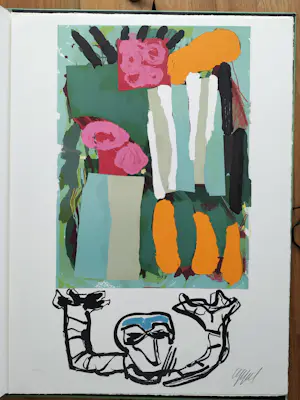 Karel Appel - Tantrika 1 compleet met 5 lithos kopen? Bied vanaf 3500!