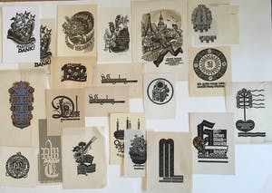 Niet of onleesbaar gesigneerd - 103 st., inclusief 12 dubbele, klein grafiek uit Duitsland en Oostenrijk 20e eeu kopen? Bied vanaf 1!