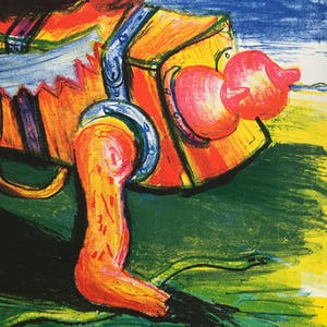 Fred Bervoets - Prachtige litho - Zelden aangeboden! - 1978 - 105/150 kopen? Bied vanaf 245!