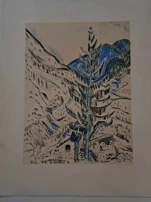 Jan Wiegers - Sneeuwlandschap in Graubunden kaufen? Bieten Sie von 125!