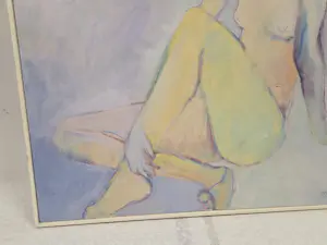 Willebrord de Winter - Zittend naakte dame kopen? Bied vanaf 20!