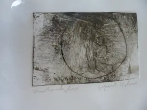 Anton Heyboer - Ets, titel Het Symbool van de onschuld. kopen? Bied vanaf 100!