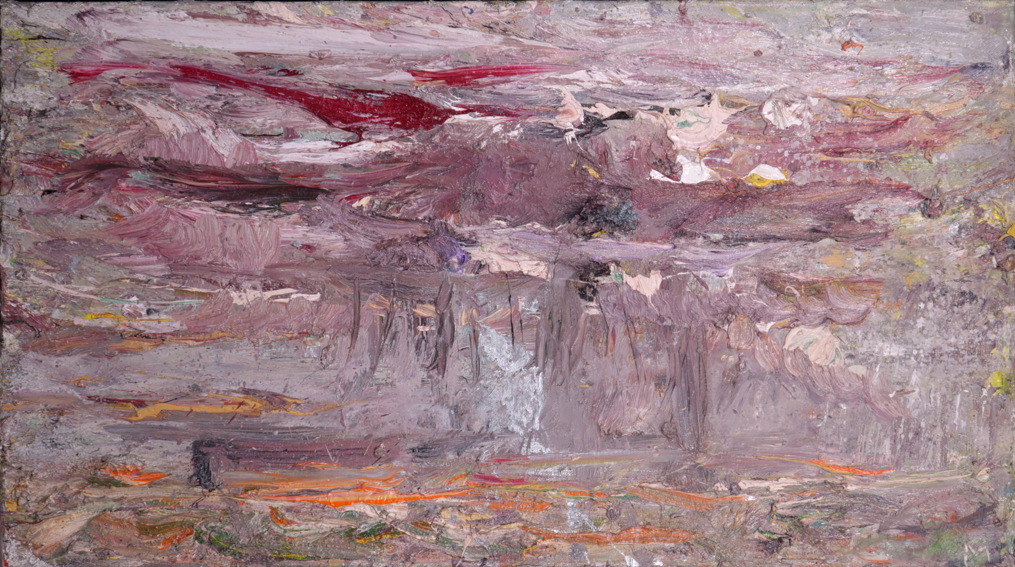 Marc Mulders - Olieverf op doek, Regen verkocht voor € 3800!