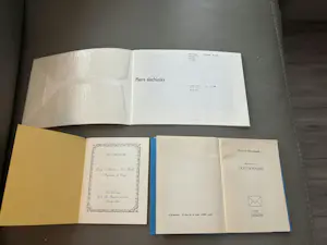 Pierre Alechinsky - 3 Boekjes kopen? Bied vanaf 50!