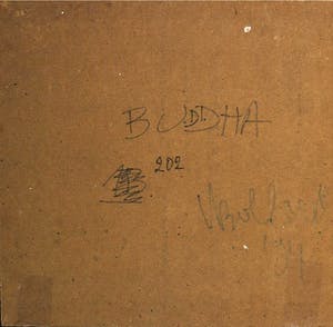 Jan Bollaert - Olieverf op board, Buddha kopen? Bied vanaf 1!