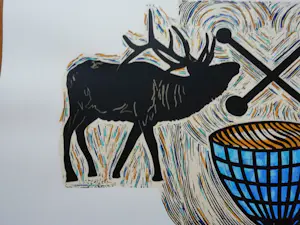 Hans Wap - Edelhert en Wolf kopen? Bied vanaf 70!