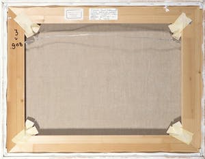 Paul Overhaus - Olieverf op doek, Achter de Wolken - Ingelijst (Groot) kopen? Bied vanaf 100!