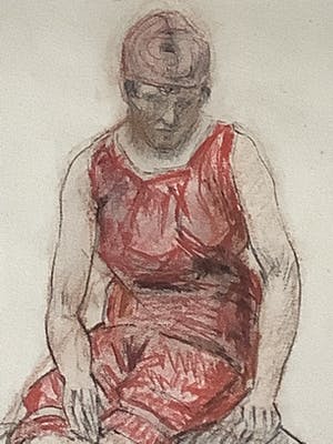 Johannes Abraham Mondt - 1859-1941 Dames in badpak, tekenles in de Pulchri studio kopen? Bied vanaf 100!