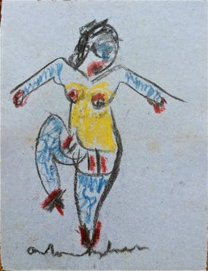 Anton Heyboer - Danseres . kopen? Bied vanaf 275!