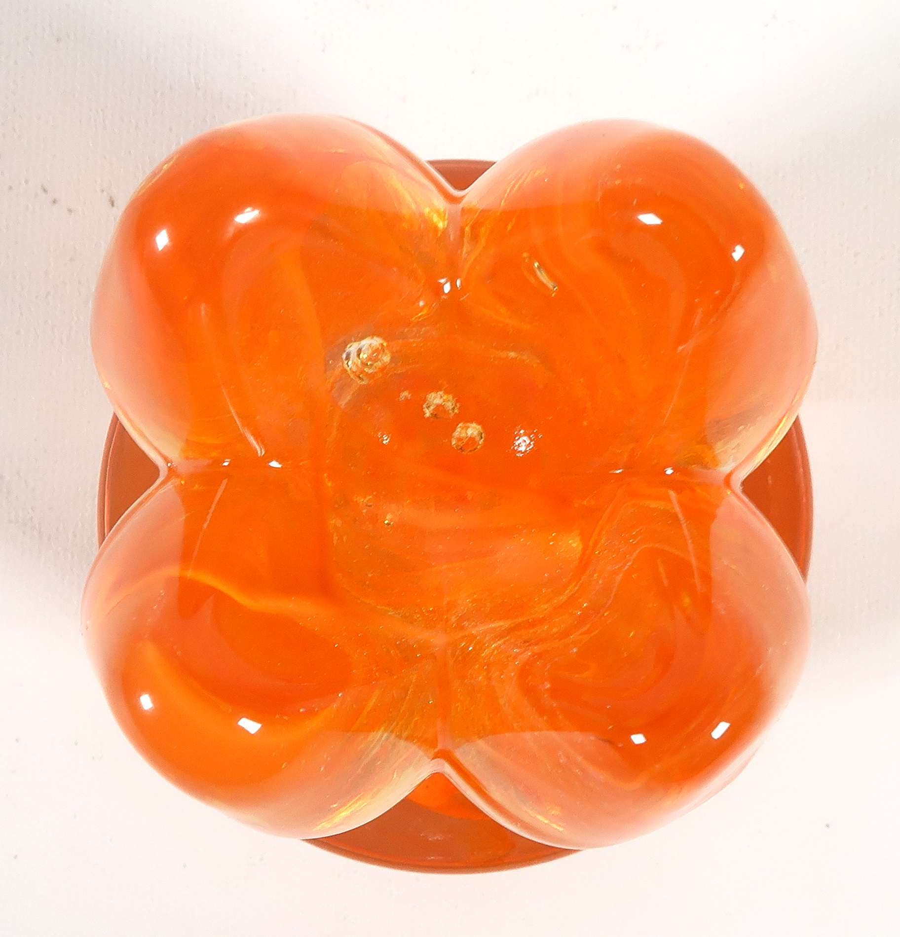 Ulrica Hydman-Vallien - Glasobject, Flower Power Orange - Kosta Boda kopen? Bied vanaf 15!