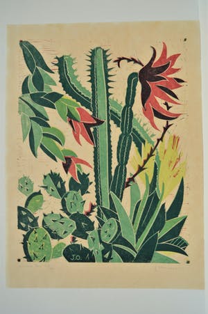 Jeanne Bieruma Oosting - exotische tuin kopen? Bied vanaf 75!