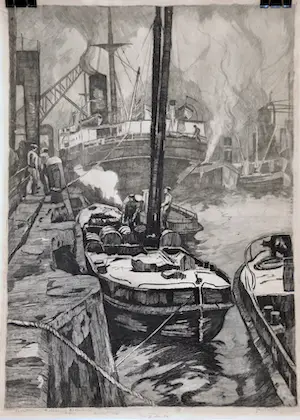 Jan Sirks - Furnessterrein Maashaven Rotterdam 152-JS kopen? Bied vanaf 65!