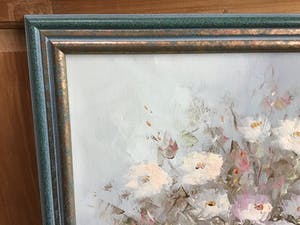 Eddy Samson - Pot met bloemen. kopen? Bied vanaf 1!