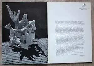 Lotti van der Gaag - tekening in catalogus Stedelijk Museum Amsterdam - 1962 kopen? Bied vanaf 75!