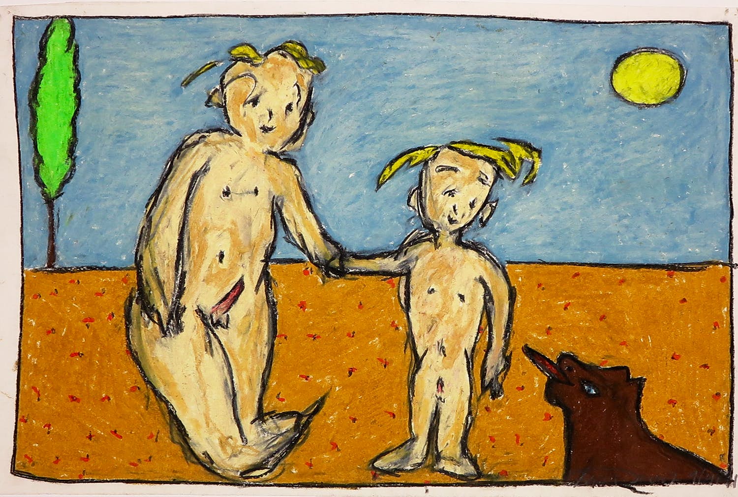 Bart Drost - Krijt op papier, geen titel kopen? Bied vanaf 1!