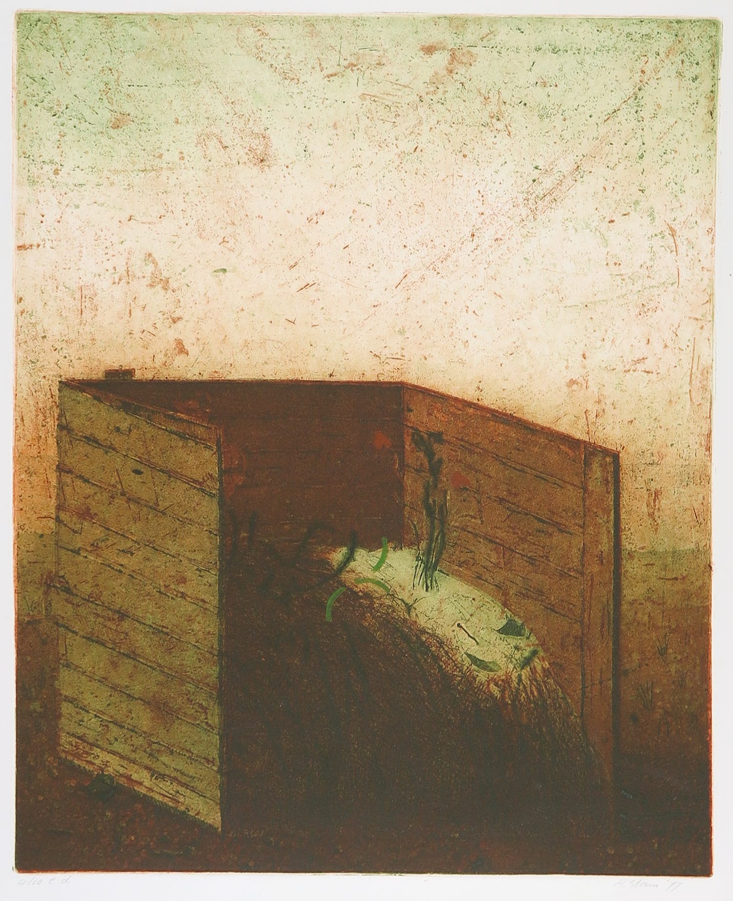 Arthur Stam - Ets en aquatint, Afvalhoop kopen? Bied vanaf 20!