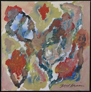 Bert Braam - Acryl op doek, Zonder titel kopen? Bied vanaf 50!