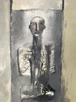 Rik van Iersel - olieverf op doek - 'Good morning people' - 1994 kopen? Bied vanaf 650!