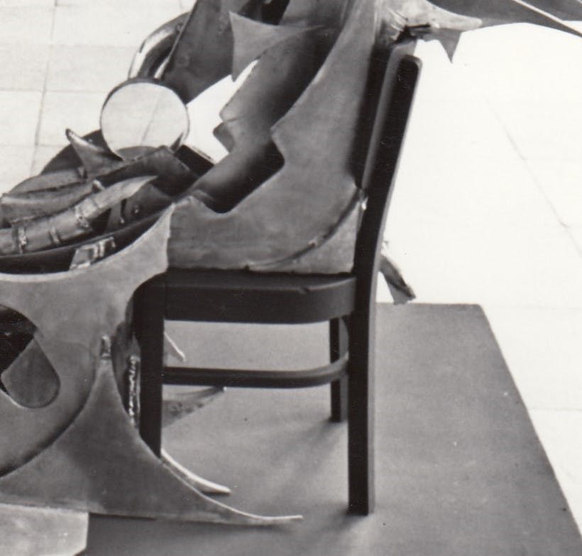 Wessel Couzijn - Onbekende fotograaf Persfoto -Science Fiction Stedelijk Museum 1968 kopen? Bied vanaf 1!