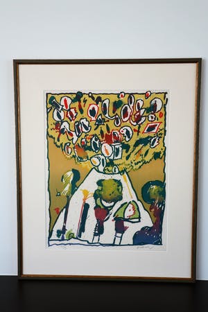 Pierre Alechinsky - Les Vulcanologies nr VI kopen? Bied vanaf 495!