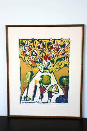 Pierre Alechinsky - Les Vulcanologies nr VI verkocht voor € 495!