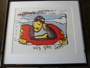 Herman Brood - Zeefdruk. Titel, "Way past cool ". kopen? Bied vanaf 250!