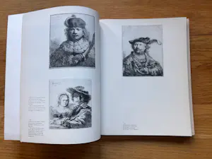 Rembrandt van Rijn - Alle etsen van Rembrandt van Rijn, afgebeeld op ware grootte kopen? Bied vanaf 20!