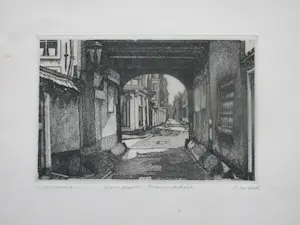 Willem Minderman - Koningspoort Oude Molstraat en Oude Molstraat 's-Gravenhage kopen? Bied vanaf 75!