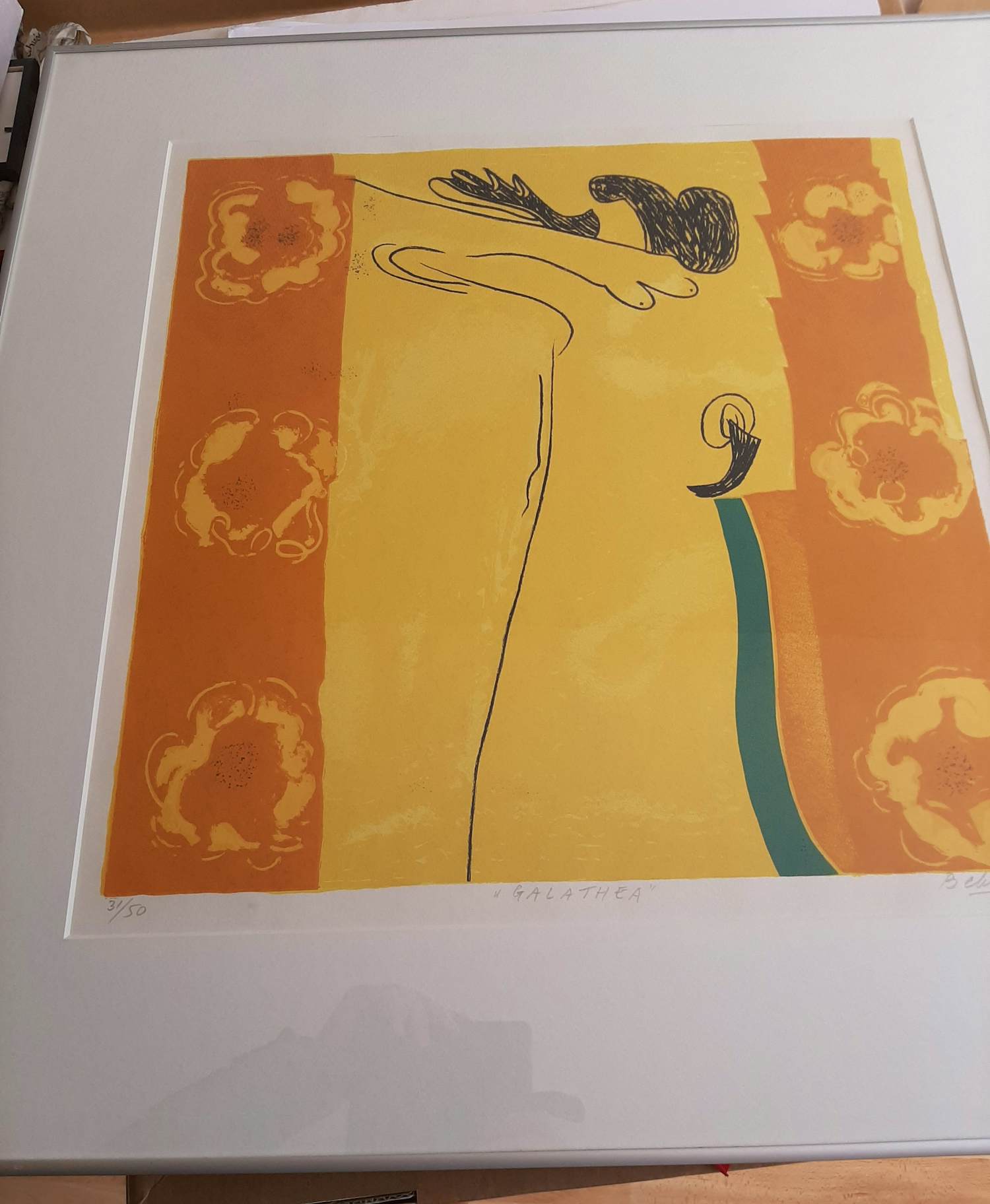 Jules Bekker - Zeefdruk, Titel, Galathea kopen? Bied vanaf 40!