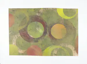 Niet of onleesbaar gesigneerd - Lot van 2 gemengde techniek op papier kopen? Bied vanaf 1!