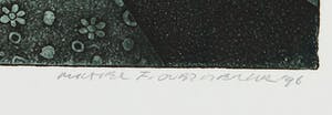 Michel van Overbeeke - Kleurenets met bladgoud, Always away II kopen? Bied vanaf 1!