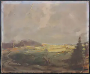 Niet of onleesbaar gesigneerd - Olieverf op doek, Zonder titel kopen? Bied vanaf 1!