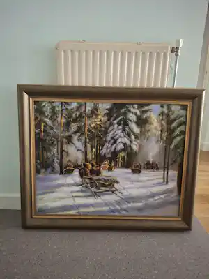Hannah Jablonski - winterlandschap vendu pour 100€ !