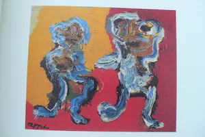 Karel Appel - Zes kunstboeken in het Engels, Frans, Italiaans en Nederlands kopen? Bied vanaf 50!