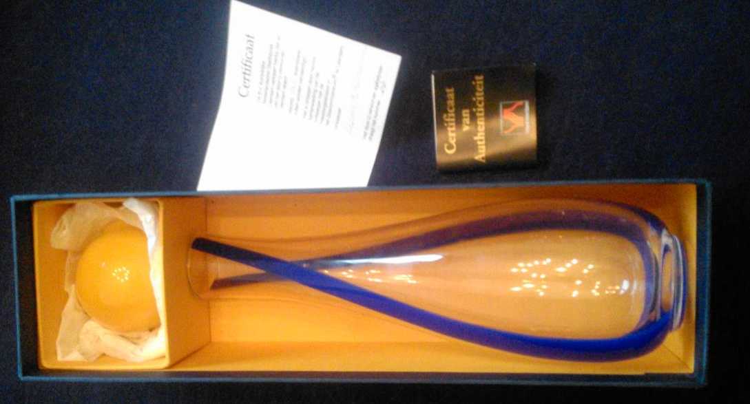 Royal Leerdam - Frans Molenaar - Serica stolpvaas (gelimiteerde oplage) kopen? Bied vanaf 79!